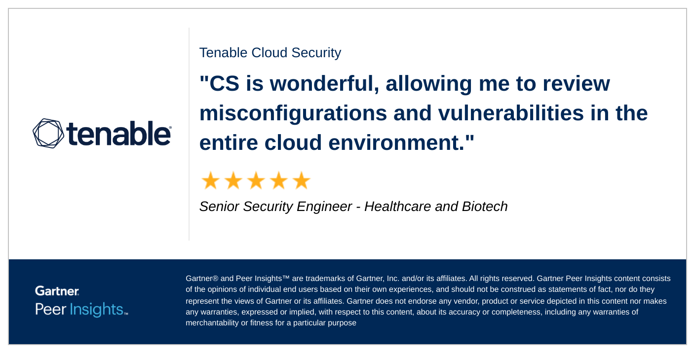 GPI Review Senior Security Engineer in der Gesundheits- und Biotech-Branche